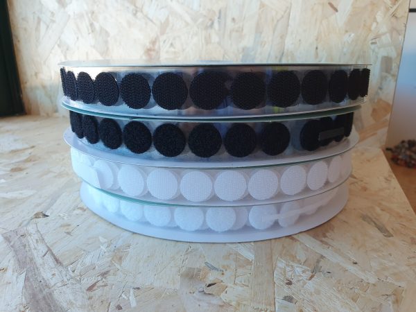 Velcro Moedas Adesivas 20mm