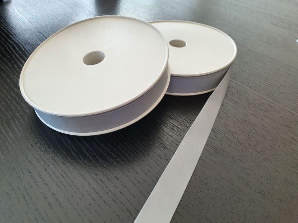 Fita Vincada Refletora Prata Costura R211 18mm