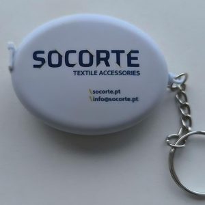 Porta-Chaves Fita Métrica 150cm (cm/polegadas)