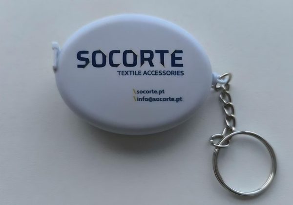 Porta-Chaves Fita Métrica 150cm (cm/polegadas)