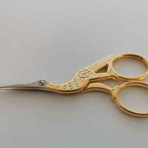 Tesoura Personalizada Dourada – Tam 1