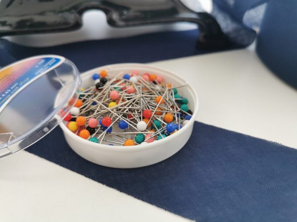 Alfinetes Aço Cabeça Colorida PONY 150ud