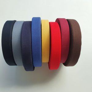 Fitas Nastro Algodão Lisas 23mm