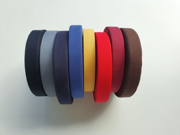 Fitas Nastro Algodão Lisas 23mm