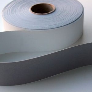 Fita Refletora Prata Anti-Fogo Costura R300 50mm