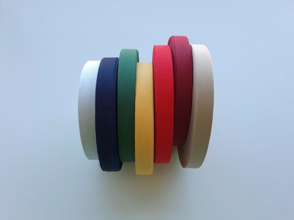 Fitas Nastro Algodão Sarjadas 20mm